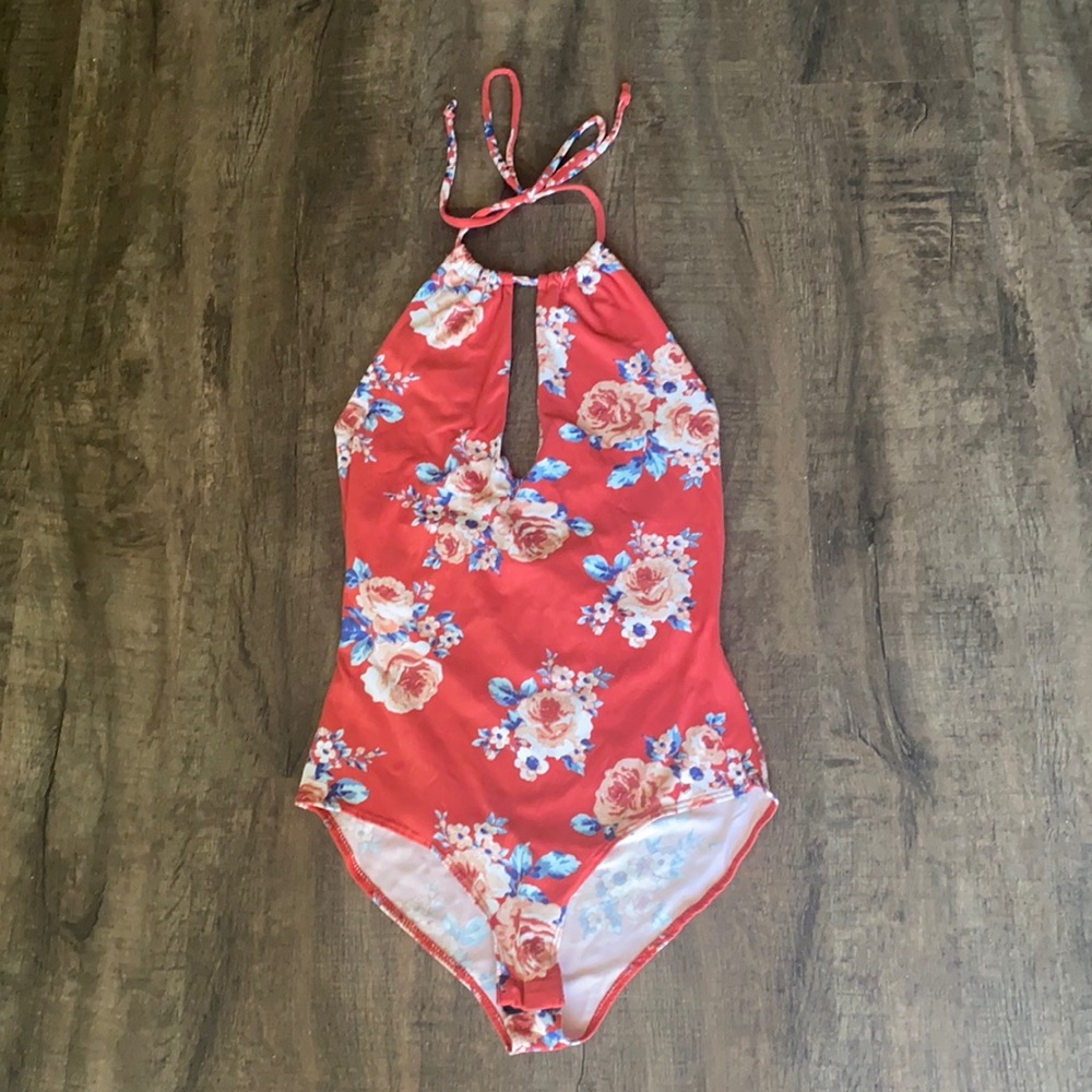 Tie Halter Bodysuit